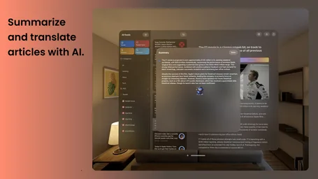 NewsNinja Vision Pro screenshot 1